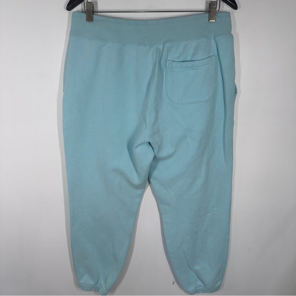 Polo Ralph Lauren Women’s Rl Fleece-ath-pnt Sweatpants Size Large Jogger Blue - Picture 6 of 7